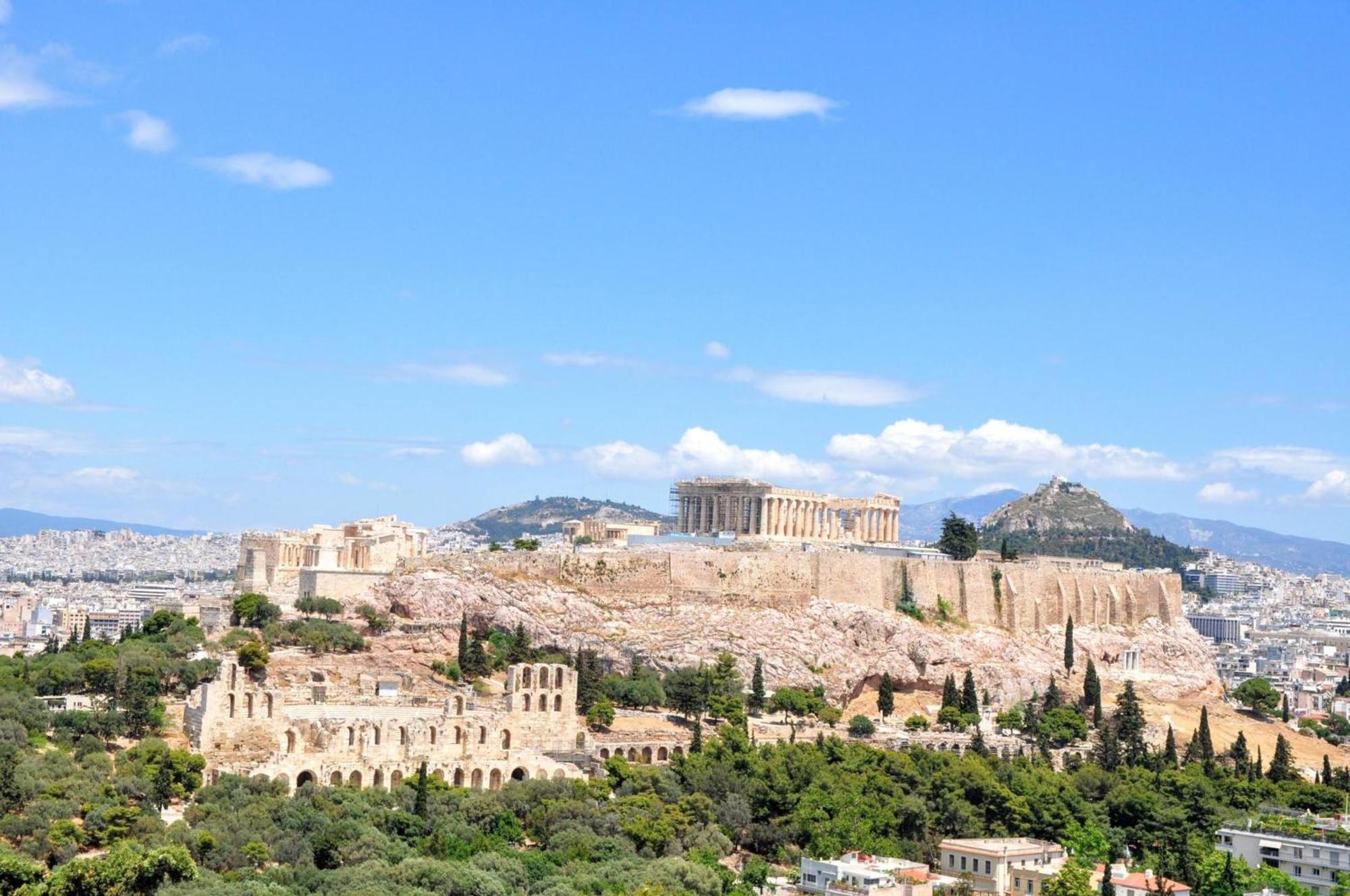 Grand Apartment In Acropolis Museum Atene Esterno foto